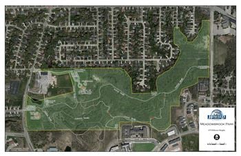 Scenic trails and dog park